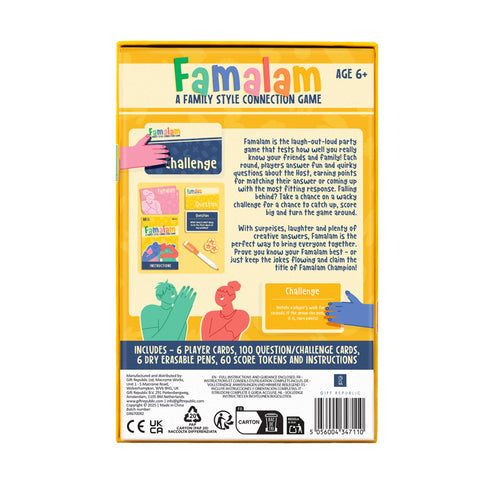 Gift Republic Spel - Famalam