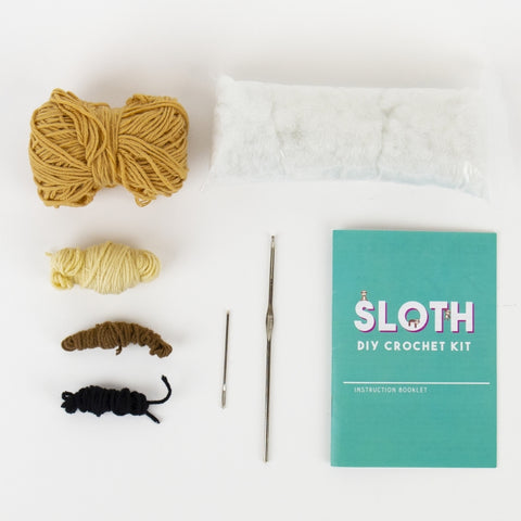 Gift Republic DIY kit - Sloth Crochet