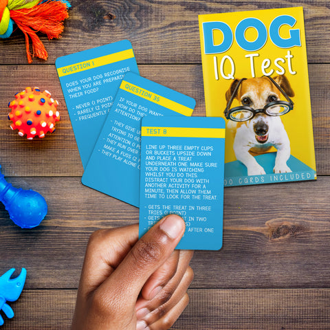 Gift Republic Kaartenset - Dog IQ Test