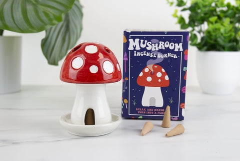 Gift Republic Wierookhouder - Mushroom