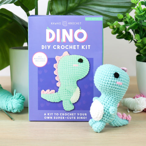 Gift Republic DIY kit - Dinosaur Crochet