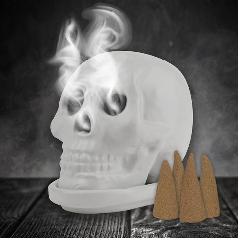 Gift Republic Wierookhouder - Skull