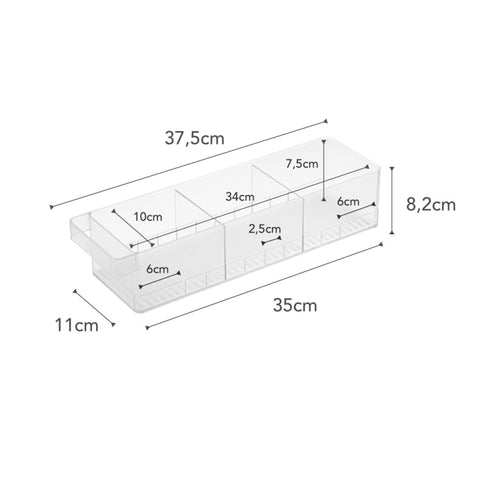 Yamazaki Tower Koelkast organizer met dividers