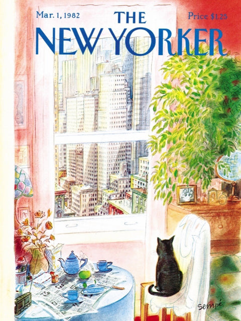 New York Puzzle Company Puzzel Cat's Eye View - 1000 stukjes