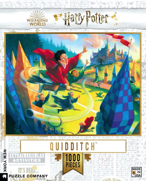 New York Puzzle Company Puzzel Harry Potter Quidditch - 1000 stukjes