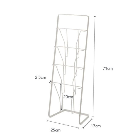 Yamazaki Tower Tijdschriftenrek 4 vakken