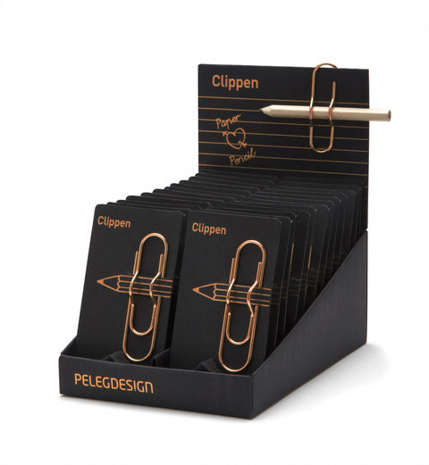 Peleg Design Paperclip Clippen - Rosé Goud