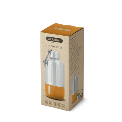 Black+Blum Explorer Insulated Bottle Small - Thermosfles - 0.65Ltr