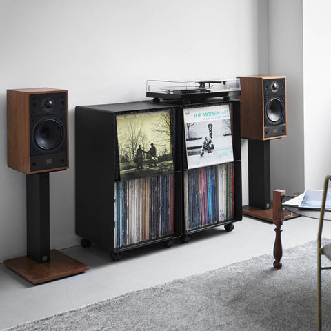 Yamazaki Tower Platenkast 2-laags op wielen