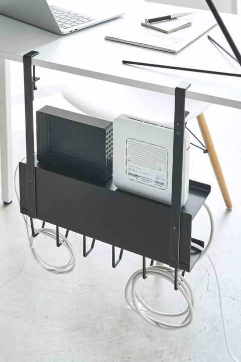 Yamazaki Smart Kabel & router organizer voor onder bureau