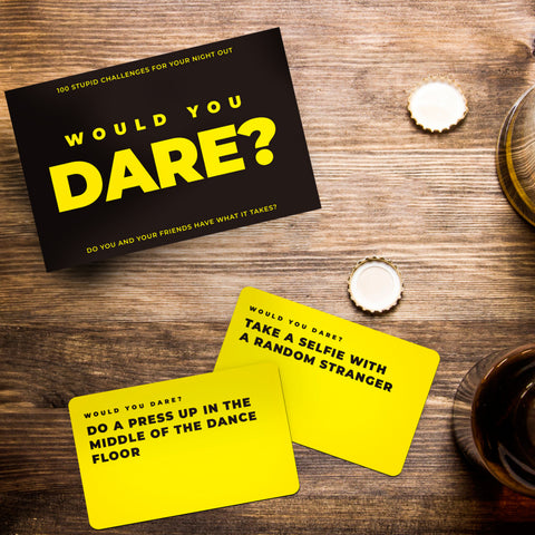 Gift Republic Kaartenset - Would You Dare?