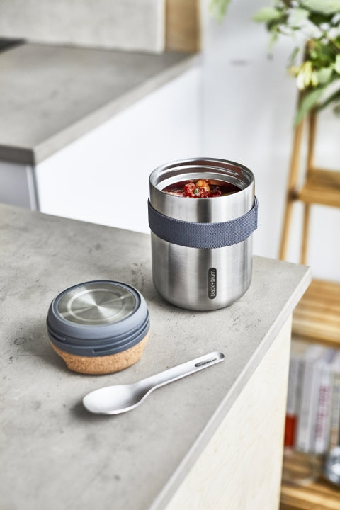 Black+Blum Thermo Pot - Thermos voedselcontainer - 0.55Ltr - Grijs