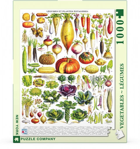 New York Puzzle Company Puzzel Vegetables ~ Légumes - 1000 stukjes