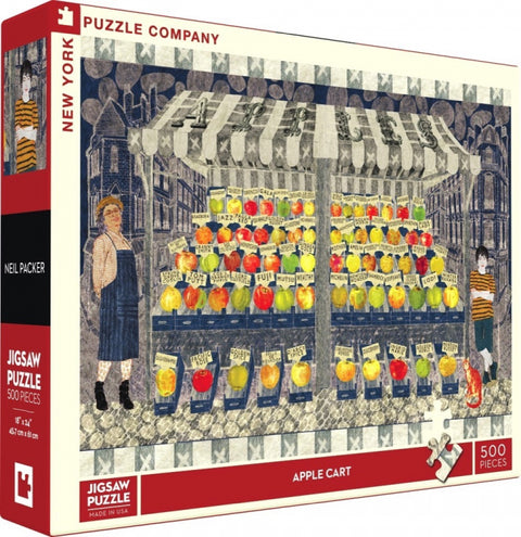 New York Puzzle Company Puzzel Apple Cart - 500 stukjes
