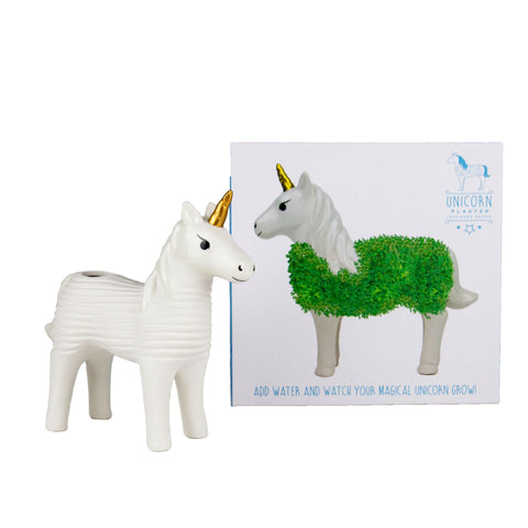 Gift Republic Plantenpot met chiazaden - Unicorn