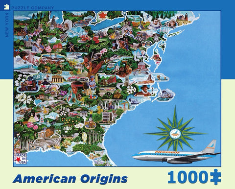 New York Puzzle Company Puzzel American Origins - 1000 stukjes