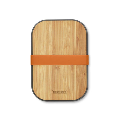 Black+Blum Sandwich Box Large - Broodtrommel - 190x135x75mm - Oranje