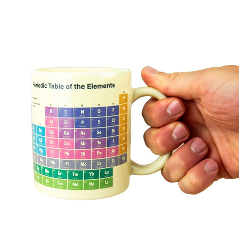 Gift Republic Mok warmtegevoelig - Heat Reveal Mug - Periodic Table