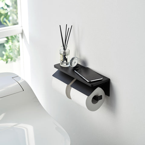 Yamazaki Tower Toiletrolhouder dubbel wandmontage