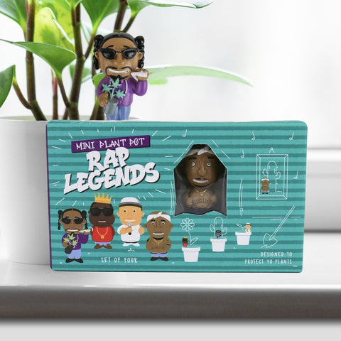 Gift Republic Plantenpot decoratie - Rap Legends