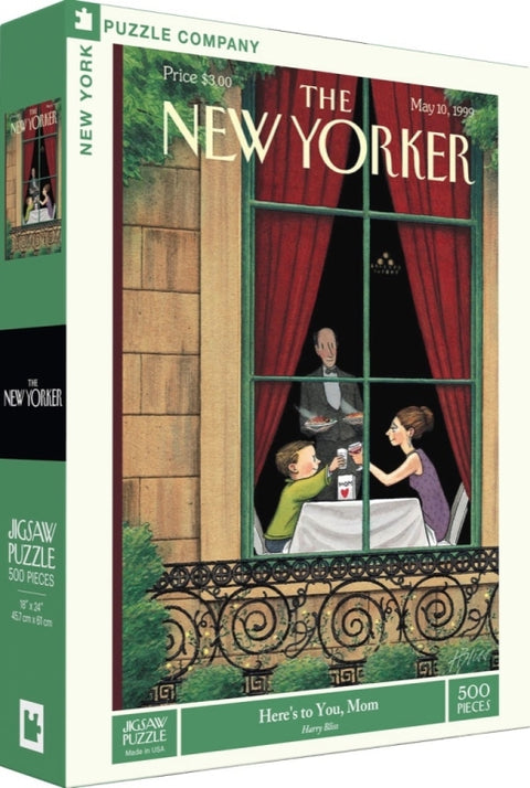 New York Puzzle Company Puzzel Here's to You, Mom - 500 stukjes