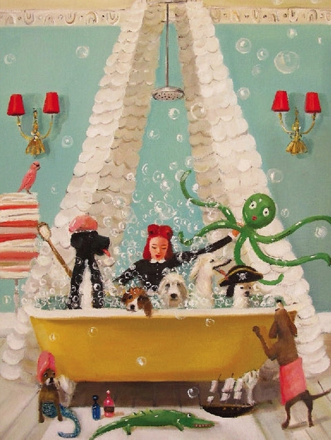 New York Puzzle Company Puzzel Bubble Bath - 1000 stukjes