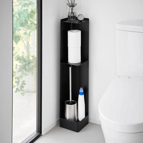Yamazaki Tower Toiletrolhouder op wielen smal