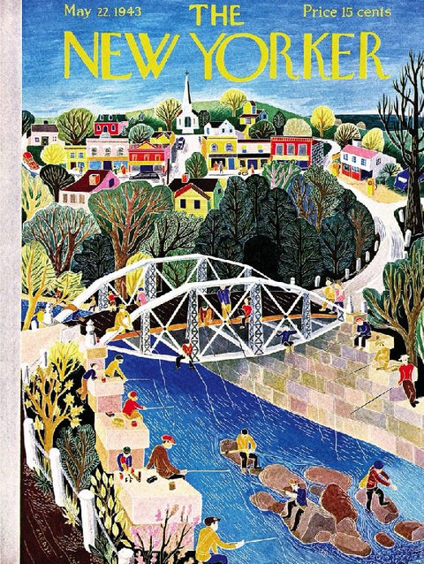 New York Puzzle Company Puzzel Fishing Bridge - 1000 stukjes