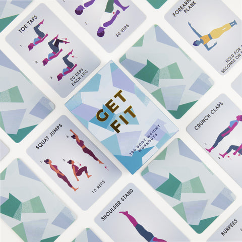 Gift Republic Kaartenset - Get Fit