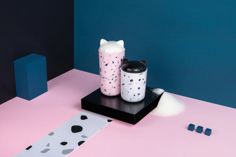 Ototo Voorraadpotten Kitty Catainers set van 2