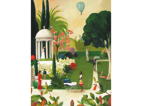 New York Puzzle Company Puzzel Fainting in the Botanical Garden - 1000 stukjes