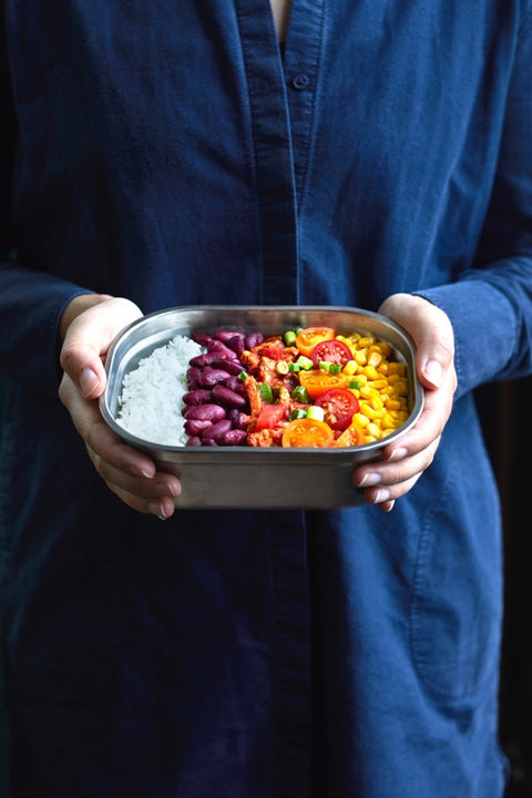 Black+Blum Steel Food Box set Medium - Meal prep - set van 3