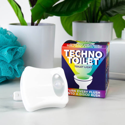 Gift Republic Toiletlamp - Techno Toilet