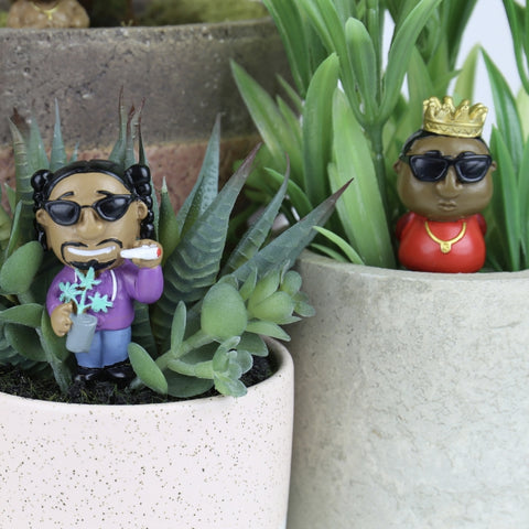Gift Republic Plantenpot decoratie - Rap Legends