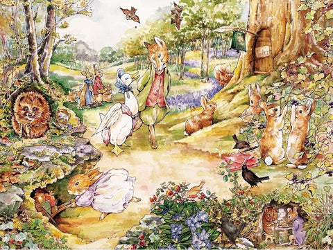 New York Puzzle Company Walk in the Woods - 1000 pieces