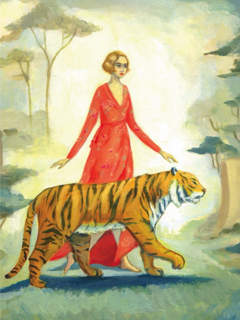 New York Puzzle Company Puzzel Tiger's Bride - 500 stukjes
