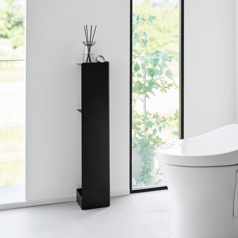 Yamazaki Tower Toiletrolhouder op wielen smal