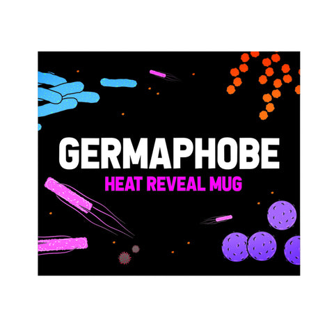 Gift Republic Mok warmtegevoelig - Heat Reveal Mug - Germaphobe