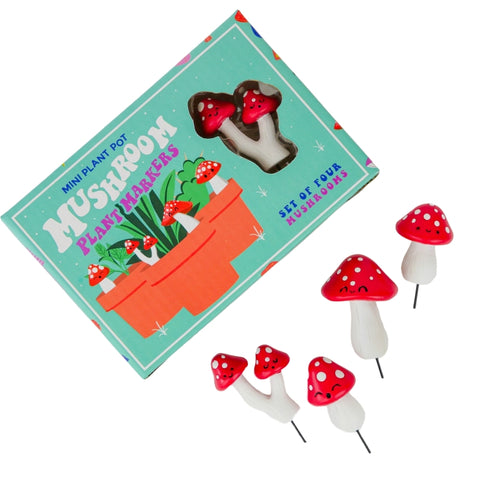 Gift Republic Plantenpot decoratie - Mushroom