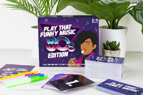 Gift Republic Kaartspel - Play that Funky Music 80s Edition
