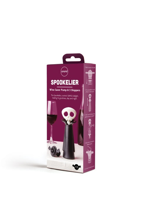 Ototo Vacuümpomp met wijnstoppers Spookelier