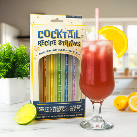 Gift Republic Drinkrietjes Cocktail Recipe