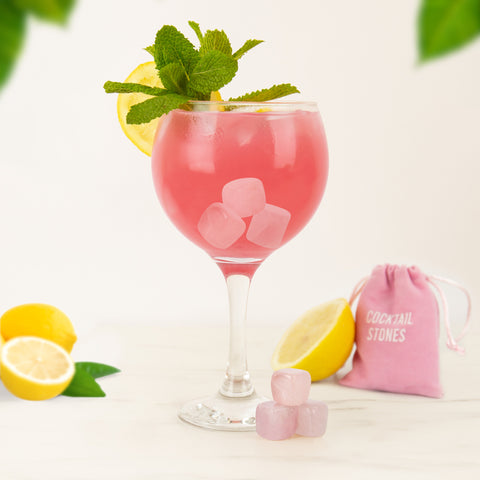 Gift Republic Cocktail stenen - Rose Quartz
