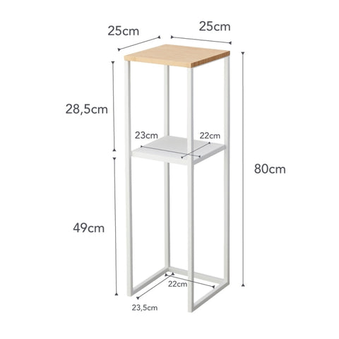Yamazaki Tower Side table hoog 2-laags