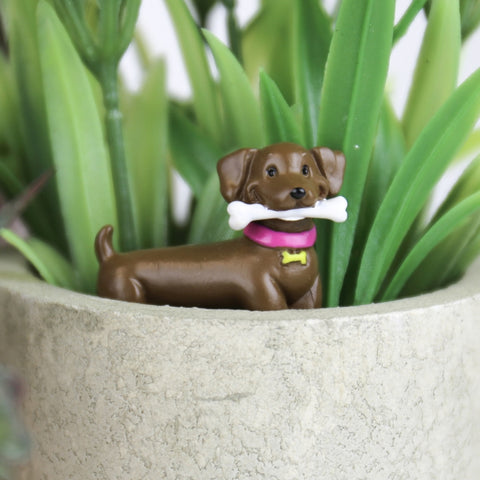 Gift Republic Plantenpot decoratie - Adorable Dogs
