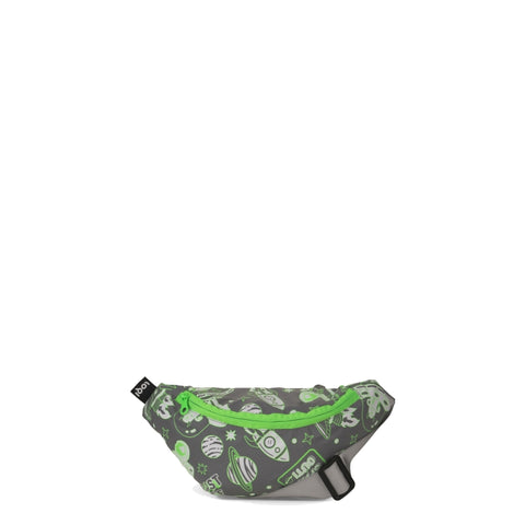 LOQI Bum Bag Medium - Space Out reflecterend
