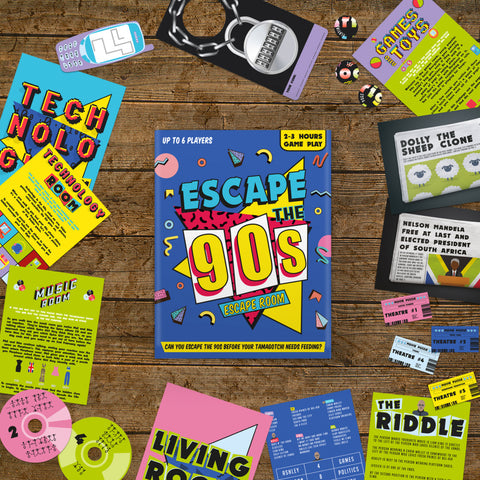 Gift Republic Bordspel - Escape the 90s