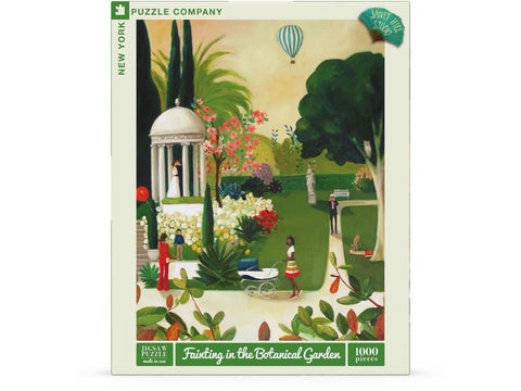 New York Puzzle Company Puzzel Fainting in the Botanical Garden - 1000 stukjes