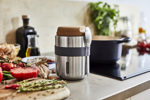 Black+Blum Thermo Pot - Thermos voedselcontainer - 0.55Ltr - Grijs