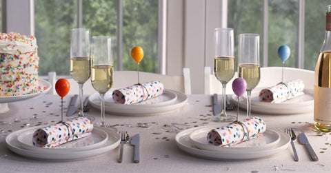 Peleg Design Servetringen Balloonapkins set van 4